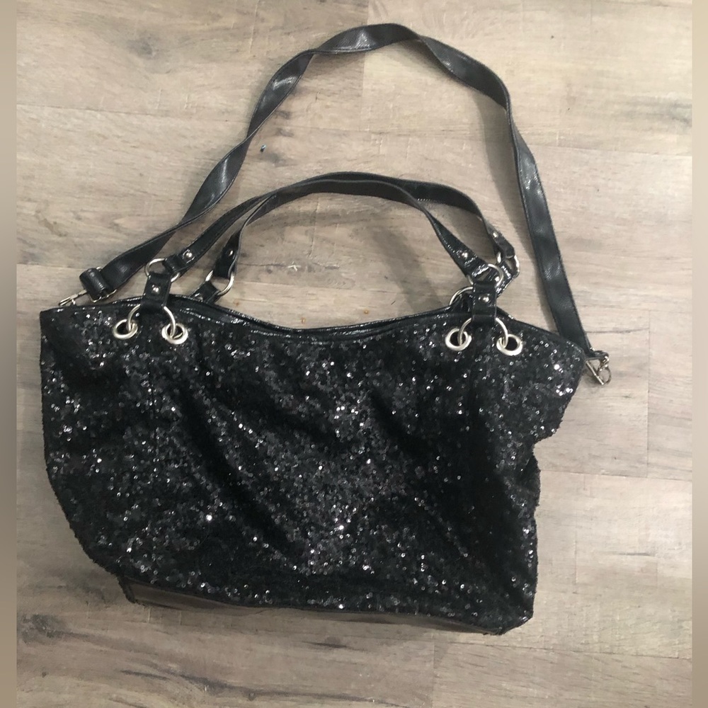 Nine West Sequined Tote - Picture 1 of 4